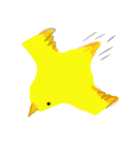 黄色い鳥のヒヨコ（個別スタンプ：14）