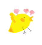黄色い鳥のヒヨコ（個別スタンプ：37）