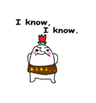 月のキモカワおじさん（個別スタンプ：1）