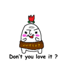 月のキモカワおじさん（個別スタンプ：2）