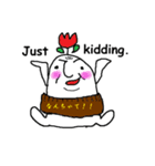 月のキモカワおじさん（個別スタンプ：6）