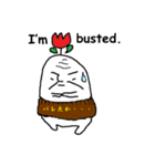 月のキモカワおじさん（個別スタンプ：8）