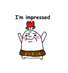 月のキモカワおじさん（個別スタンプ：23）