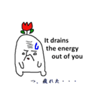 月のキモカワおじさん（個別スタンプ：29）