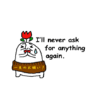 月のキモカワおじさん（個別スタンプ：37）