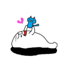 月のキモカワおじさん（個別スタンプ：39）