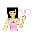 Pretentious GIRLS（個別スタンプ：14）