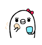 しろいるかちゃんスタンプ（個別スタンプ：30）