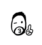 Beard Man Stickers（個別スタンプ：2）