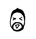 Beard Man Stickers（個別スタンプ：34）