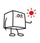 キューブくん2（個別スタンプ：1）