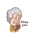 my Grandma(English ver.)（個別スタンプ：12）
