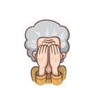 my Grandma(English ver.)（個別スタンプ：17）