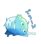 魚みたいなへんな生き物（個別スタンプ：11）