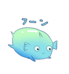 魚みたいなへんな生き物（個別スタンプ：19）