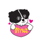 Tofu the little poodle（個別スタンプ：4）