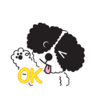 Tofu the little poodle（個別スタンプ：5）