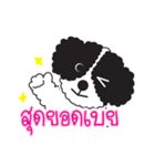 Tofu the little poodle（個別スタンプ：9）