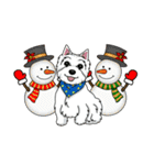 テリア犬たちの楽しいクリスマスパーティ！（個別スタンプ：10）