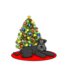 テリア犬たちの楽しいクリスマスパーティ！（個別スタンプ：13）
