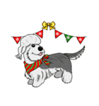テリア犬たちの楽しいクリスマスパーティ！（個別スタンプ：16）
