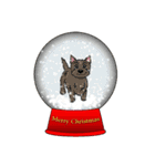 テリア犬たちの楽しいクリスマスパーティ！（個別スタンプ：26）
