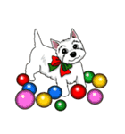 テリア犬たちの楽しいクリスマスパーティ！（個別スタンプ：28）
