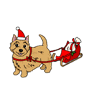 テリア犬たちの楽しいクリスマスパーティ！（個別スタンプ：38）