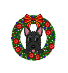 テリア犬たちの楽しいクリスマスパーティ！（個別スタンプ：40）
