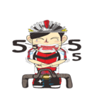 Cyclists handsome( Sweet Rider4 )（個別スタンプ：27）