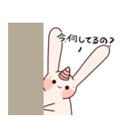 Little Unicorn Bunny 3（個別スタンプ：27）