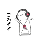 しろいこびと～いつもの編～（個別スタンプ：27）