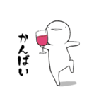 しろいこびと～いつもの編～（個別スタンプ：33）