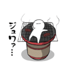 しろいこびと～いつもの編～（個別スタンプ：39）