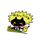 大阪弁 ガテン 黒猫黒子（個別スタンプ：31）