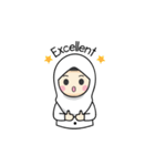 Jasmin Muslimah Student（個別スタンプ：2）