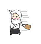 Jasmin Muslimah Student（個別スタンプ：10）