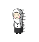 Jasmin Muslimah Student（個別スタンプ：17）