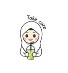 Jasmin Muslimah Student（個別スタンプ：38）