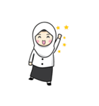 Jasmin Muslimah Student（個別スタンプ：39）