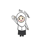 Jasmin Muslimah Student（個別スタンプ：40）