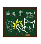 ALFA--French bulldog's student time（個別スタンプ：4）