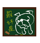 ALFA--French bulldog's student time（個別スタンプ：15）