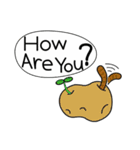 お虫さんのスタンプ ENGLISH（個別スタンプ：7）