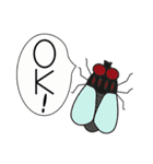 お虫さんのスタンプ ENGLISH（個別スタンプ：30）