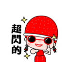 I love redhat lady（個別スタンプ：25）