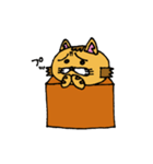 箱猫（個別スタンプ：21）