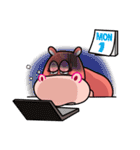 BigMamaHippo 2（個別スタンプ：30）