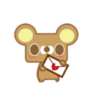 KiKiBear（個別スタンプ：14）