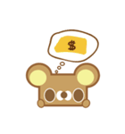 KiKiBear（個別スタンプ：17）